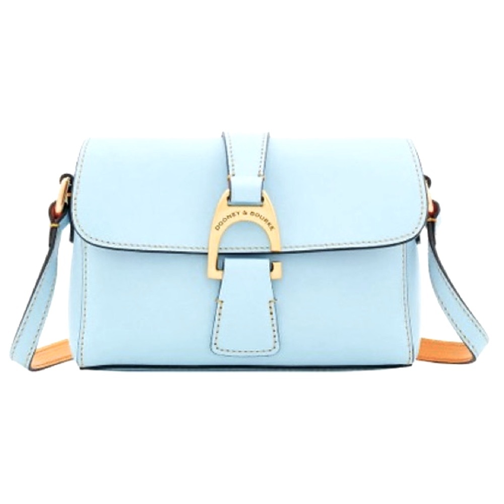 Dooney & Bourke Emerson Leather Handbag- Kyra Caribbean Blue New